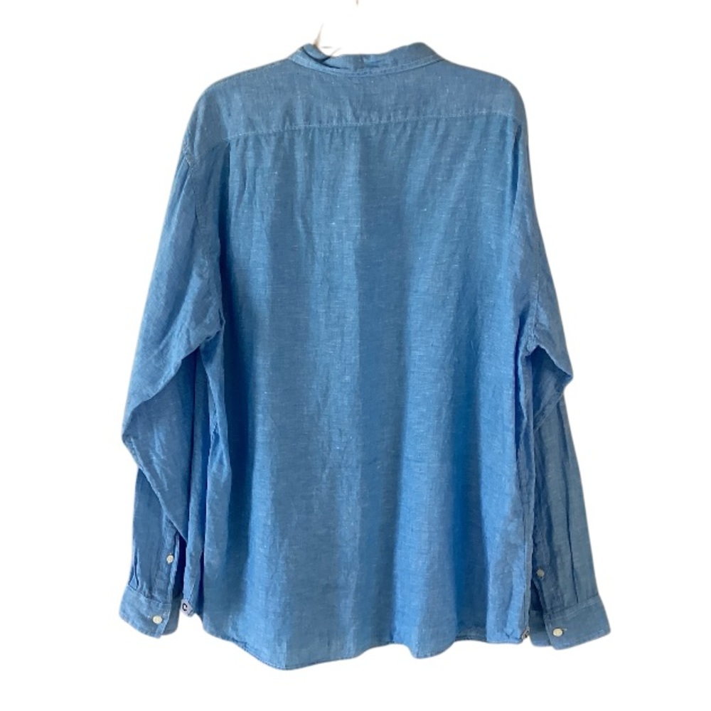 Cremieux Linen Button Down Shirt XXL - Picture 4 of 10